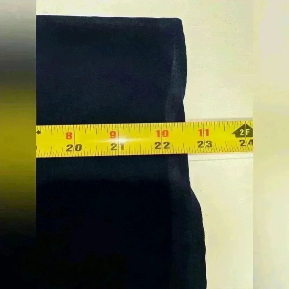 Monteau women’s navy blue long sleeve blouse with sheer top layer size medium - Picture 12 of 12